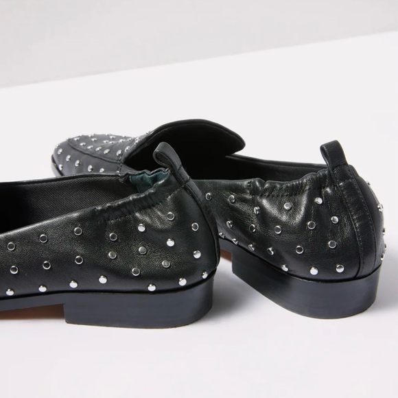 DV by Dolce Vita Black and Silver Loafers - Picture 3 of 5